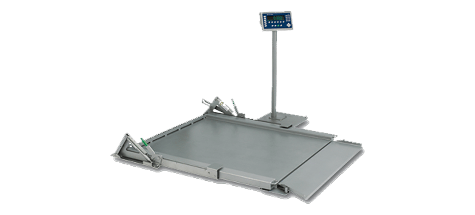 PUA579(x) stainless steel drive-through scale