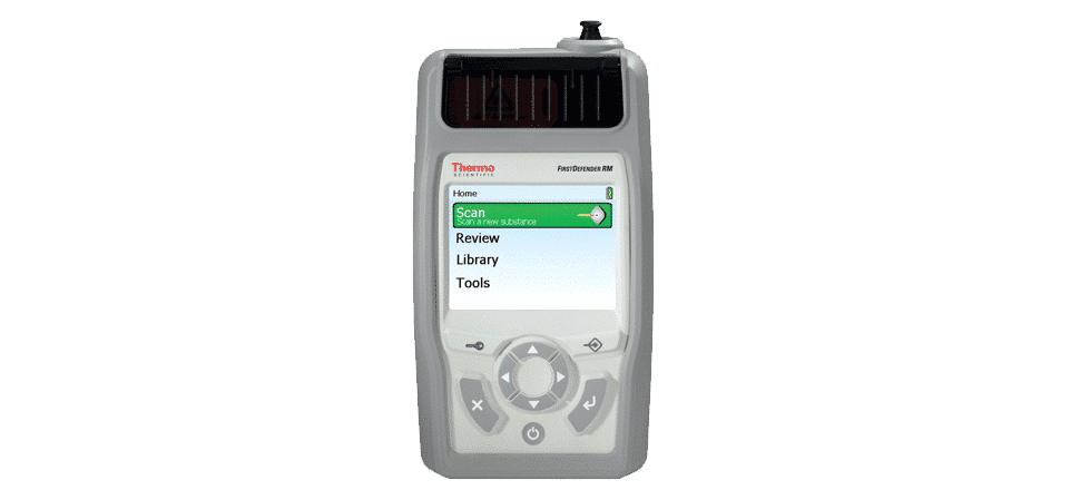 Spectromètre Raman portable FirstDefender RM/RMX
