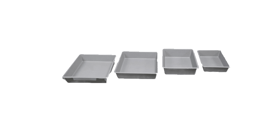 Antimicrobial bins