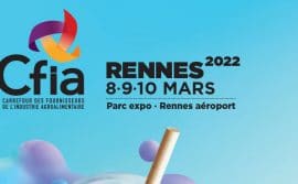 Nous serons au CFIA Rennes 2022