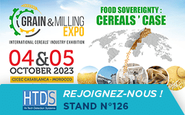 HTDS vous donne rendez-vous au Grain & Milling EXPO au Maroc