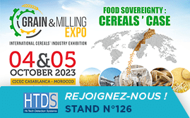 HTDS vous donne rendez-vous au Grain & Milling EXPO au Maroc HTDS vous donne rendez-vous au Grain & Milling EXPO au Maroc