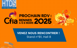 HTDS au CFIA Rennes 2025 : rendez-vous au stand n°B1, hall 8 !